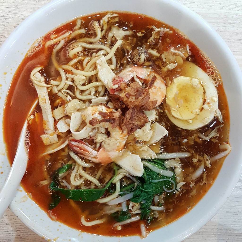 Penang Prawn mixed Loh Soup Mee $9.80 @ Auntie Lora 槟城虾面 Main Place USJ21