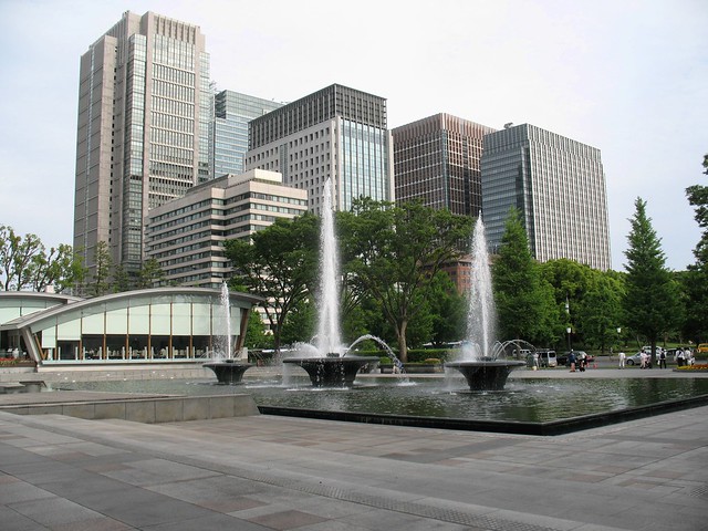 Tokyo, Wadakura Fountain Park (original photo)