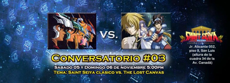 Conversatorio #03 de Saint Seiya: Clásico vs The Lost Canvas