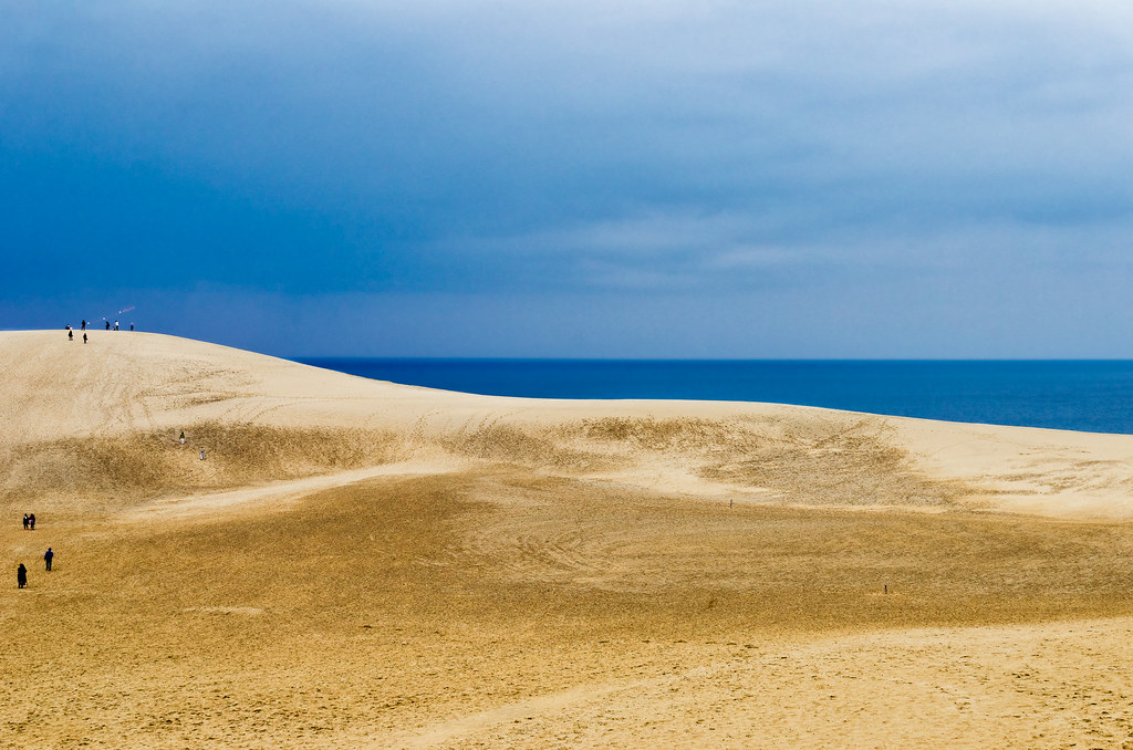 Tottori Sand Dune In Japan