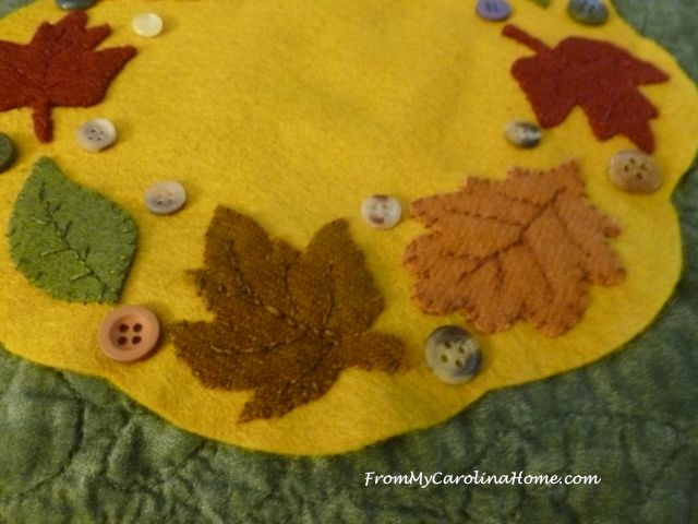 Autumn Jubilee Wool Stitch Along ~ From My Carolina Home