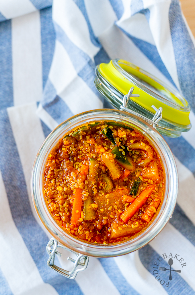 Simplified Nonya Achar [Spicy Pickled Mixed Vegetables]