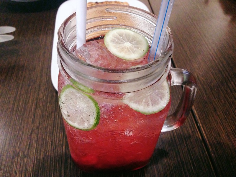 Pretty berry drink