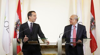 Angel Gurría, Secretary-General of the OECD, official visit to Austria