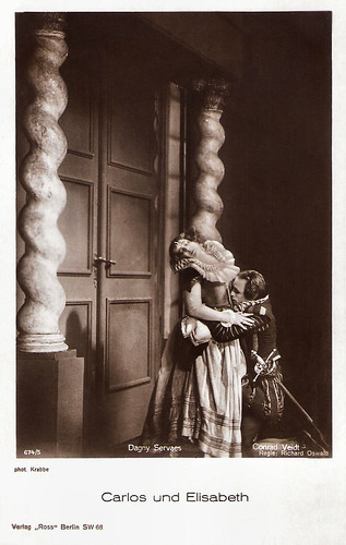 Dagny Servaes and Conrad Veidt in Carlos und Elisabeth (1924)