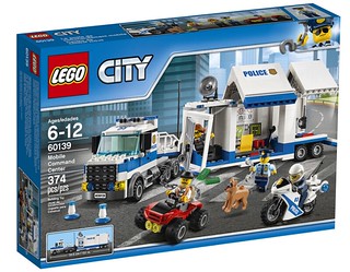 LEGO City Mobile Command Center (60139) box