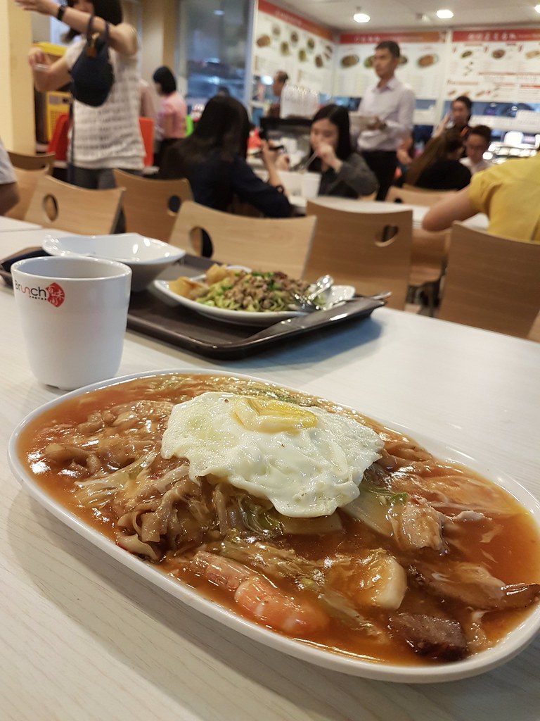 Sarawak Ketchup Mee + Egg $8.50 @ Brunch Kitchen KL Cosway