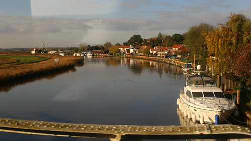 Norwich to Lowestoft and back: Reedham from Reedham Swing Bridge