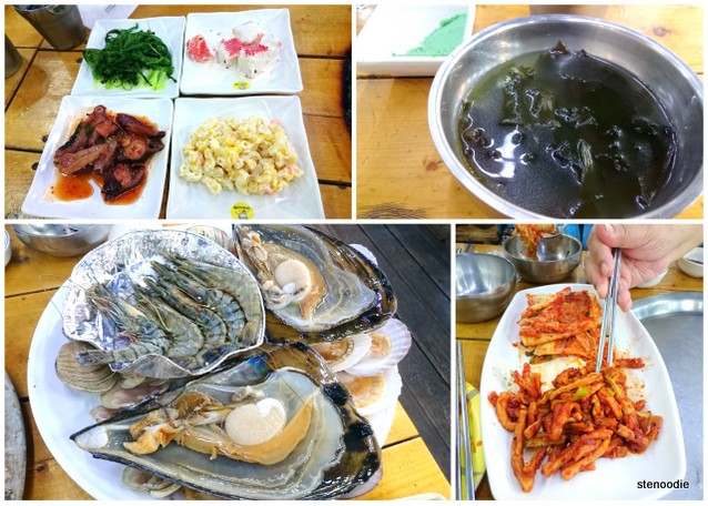  Korean seafood feast