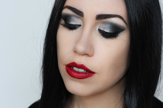 Morticia Addams Halloween Makeup Tutorial | Costume Gothic Scary Creepy