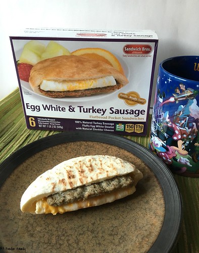 Egg White & Turkey Sausage Breakfast Pockets