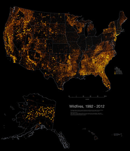 US Wildfires, 1992-2012