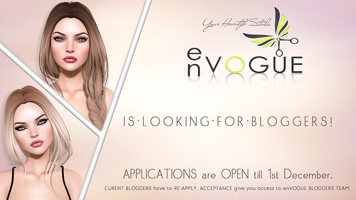 ● ❤️ ● enVOGUE is looking for BLOGGERS ! ● ❤️ ●