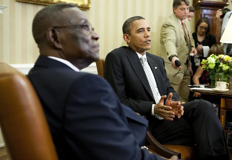 Obama in Ghana 2009