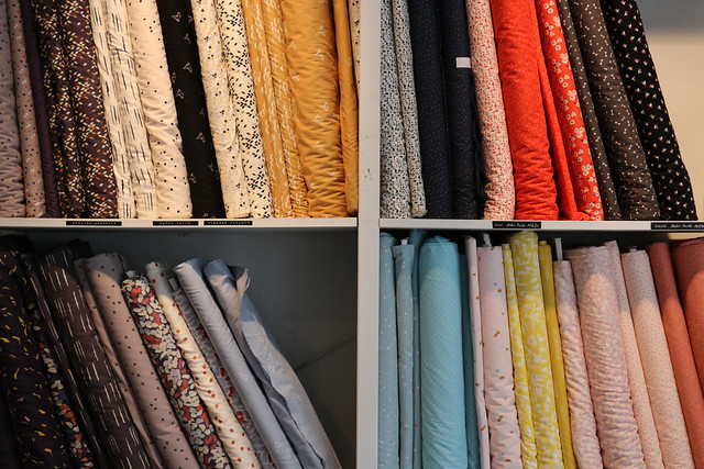 Paris Fabric Shopping