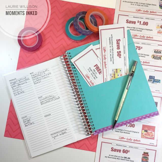 Moments inked Meal Planner