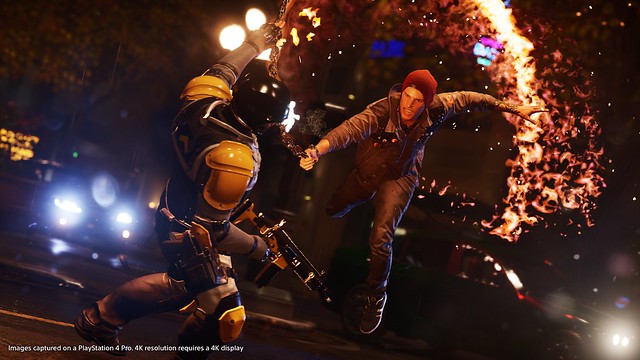 Infamous Second Son First Light Showcase Power Of Ps4 Pro