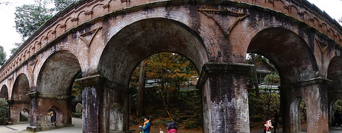 Nanzenji historic water way bridge Suirokaku 03