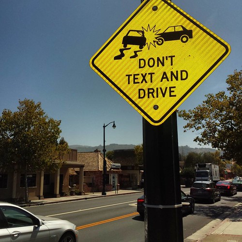 Don't text and drive. Guess where Silicon Valley?