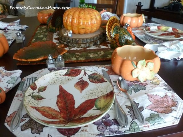 November Breakfast Table at From My Carolina Home