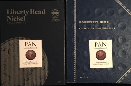 2011 PAN Banquet Program coin folders