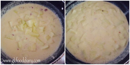 Apple Custard Recipe for Babies, Toddlers and Kids - step 4