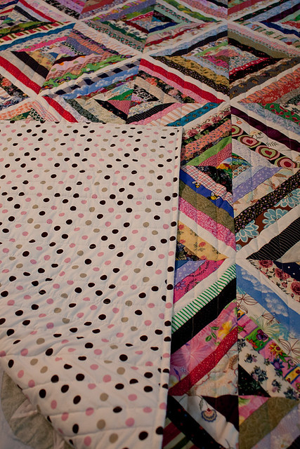String Quilt (Before Washing)