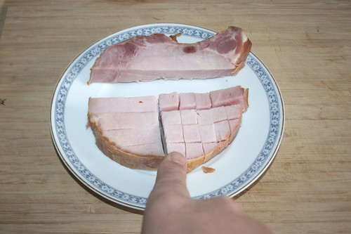 15 - Kasseler würfeln / Dice smoked pork