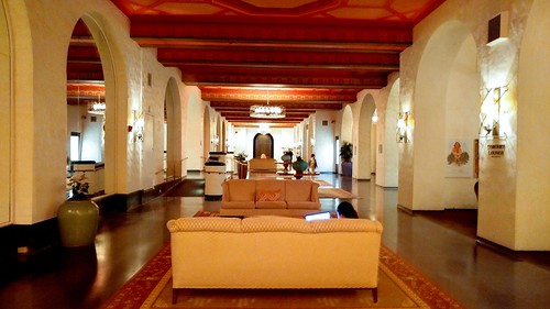 Inside the Royal Hawaiian Hotel