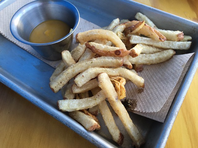 Brine pickled french fries - Al's Place