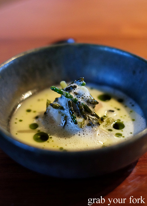 Pippies, samphire and marchcress at Restaurant Orana, Adelaide