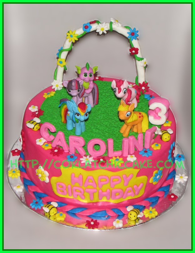 Cake My Little Pony – CAROLINE  Jual Kue Ulang Tahun