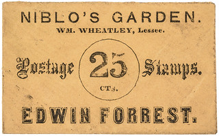 Niblo's Garden U.S. Postage Stamp Envelope