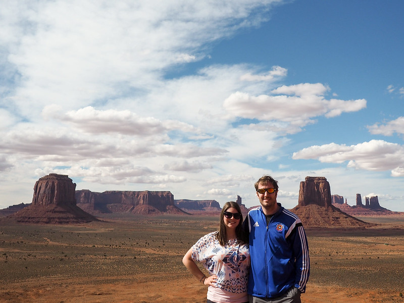 Amanda and Elliot at Monument Valley