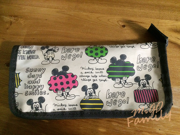 日本Skater 米奇Mickey餐具收納袋