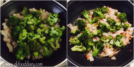Broccoli Poha Recipe for Babies, Toddlers and Kids - step 4