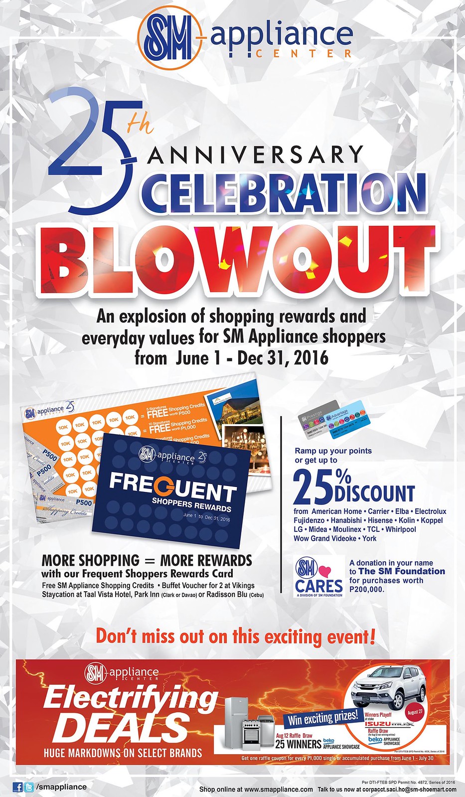 25th Anniversary Blowout ad fa 9x51 rev