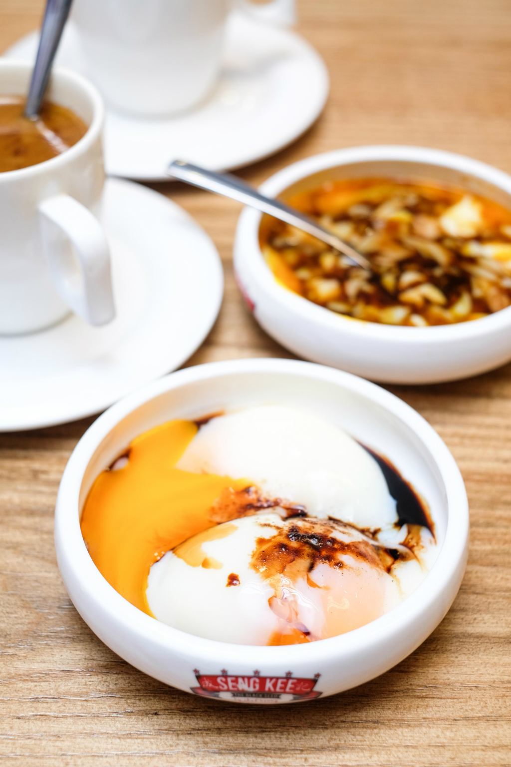 Seng Kee The Black Seed by Chef Benny's 63°C soft boil eggs