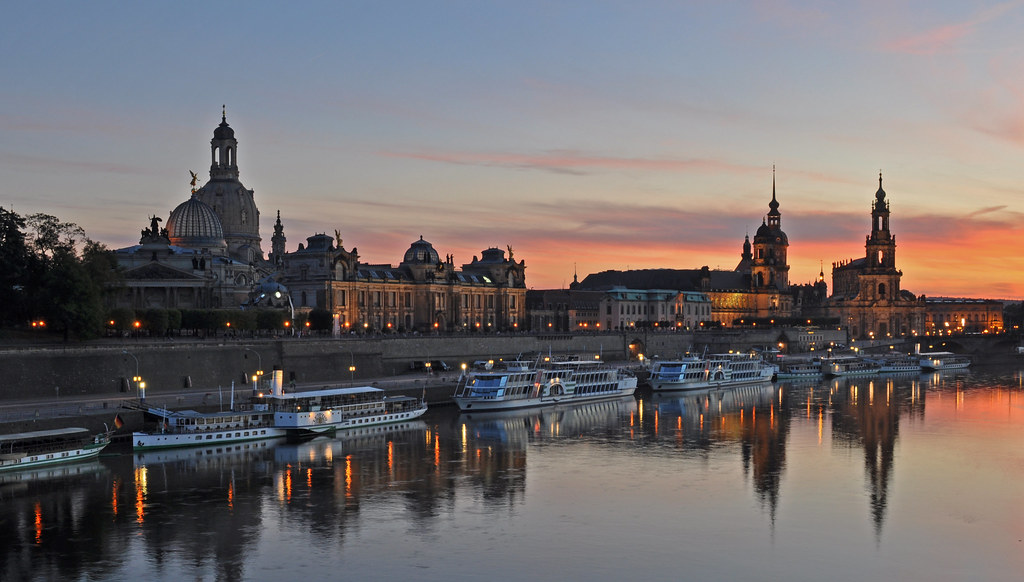 Germany - Dresden - sunset