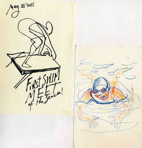 Sketchbook #97: Swimming