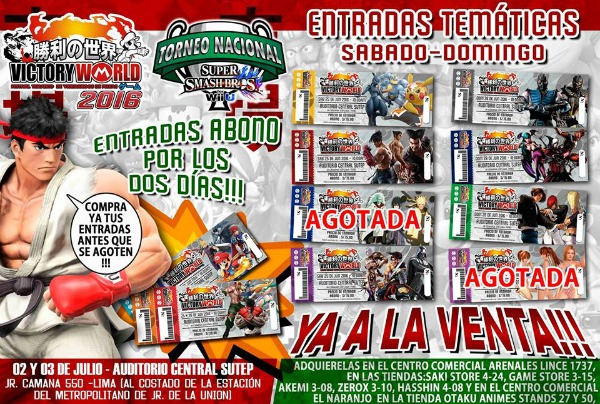 Victory World 2016 | Festival de Juegos de Pelea