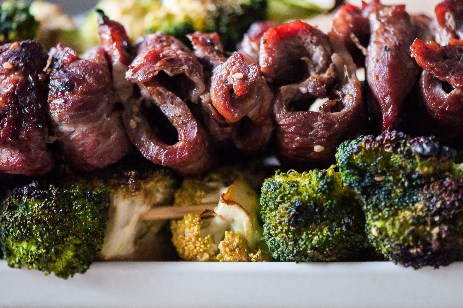 Grilled Beef and Broccoli Skewers 3