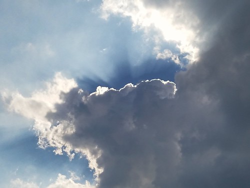 Clouds and Crepuscular Rays