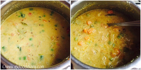 Mixed Vegetables Kurma Recipe for Toddlers and Kids - step 6