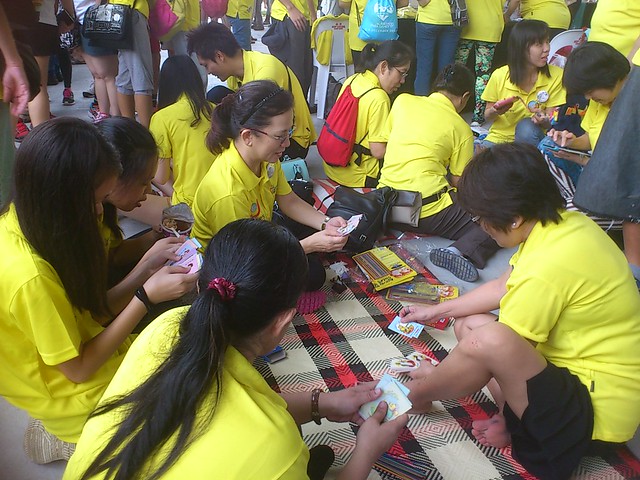Kampung Games with U Cares and U Volunteers at Pesta Ubin 2016