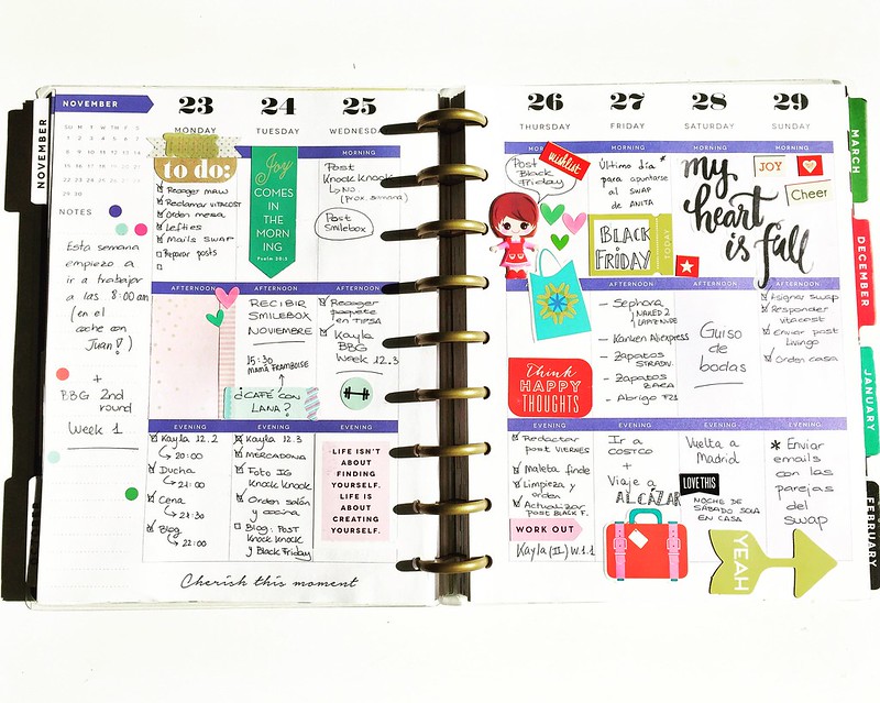 Agenda Happy planner decorada