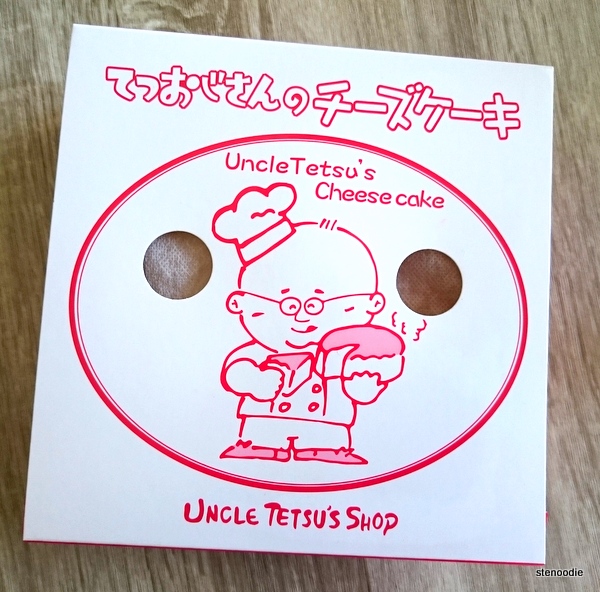 Uncle Tetsu's Original Cheesecake box