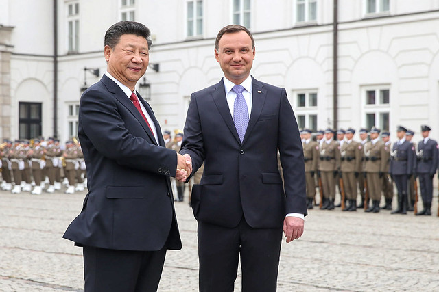 Wizyta Przewodniczącego Chińskiej Republiki Ludowej  Xi Jinping z Małżonką Peng Liyuan w Warszawie
