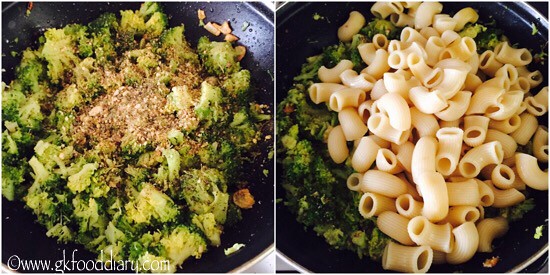 Broccoli Pasta Recipe for Babies, Toddlers and Kids - step 5
