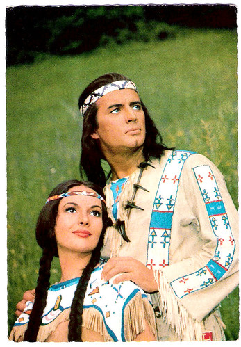 Pierre Brice and Karin Dor in Winnetou - 2.Teil (1964)